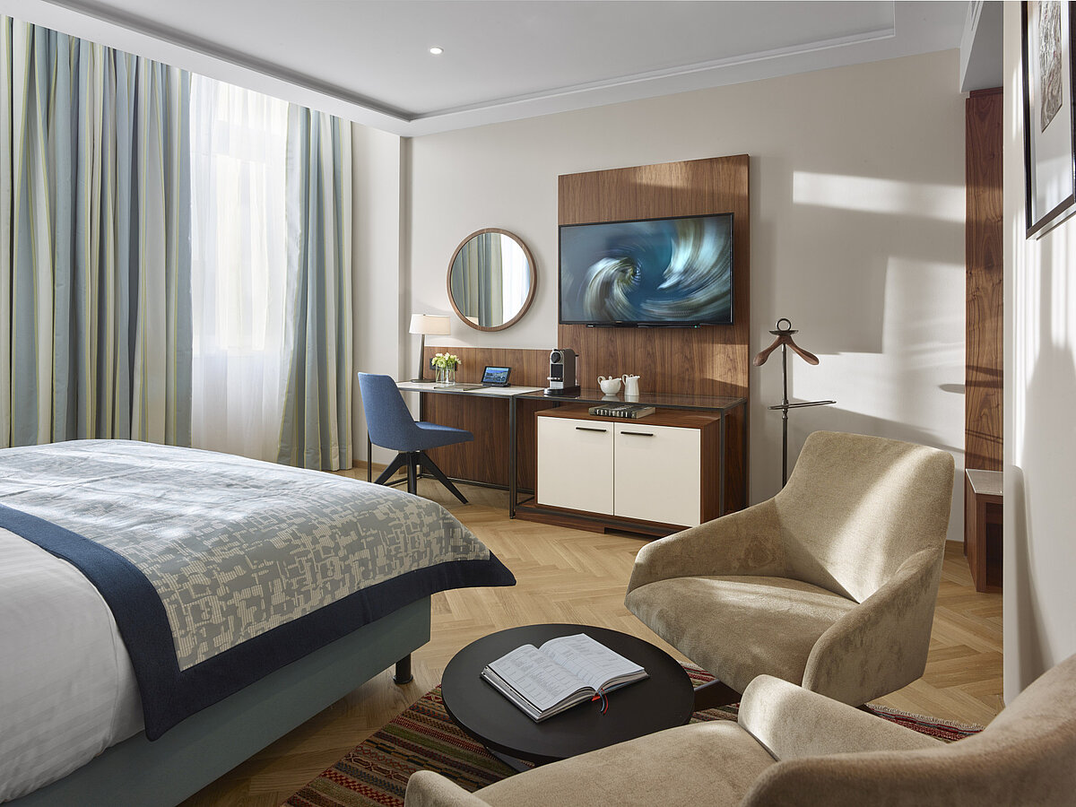 Hotelzimmer im Grand Hotel Savoy