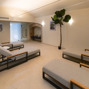 Wellness area with sauna at EST Hotel Palais Chotek