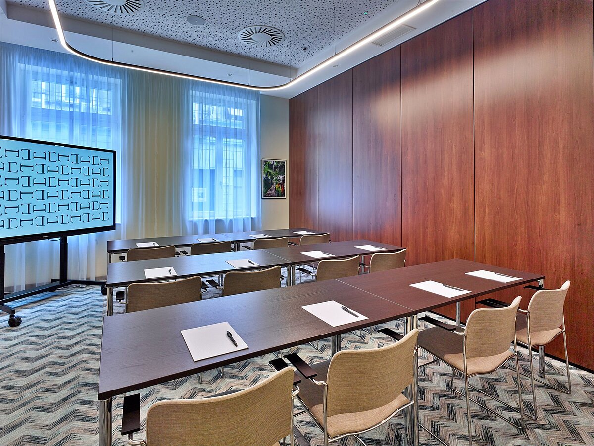 Seminaraum im Grand Hotel Savoy
