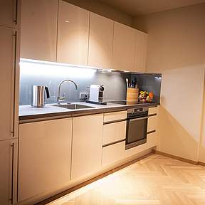 est residences deluxe apartments kitchen