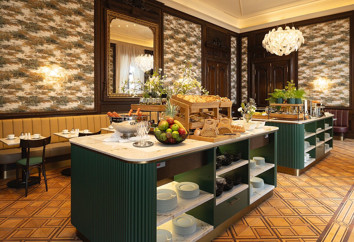 Buffet breakfast at EST Hotel Palais Chotek Vienna