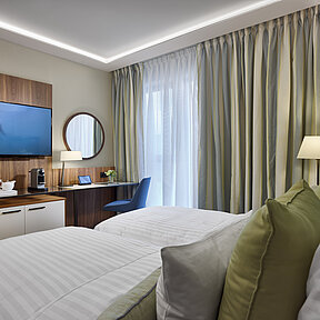 Hotelzimmer im Grand Hotel Savoy