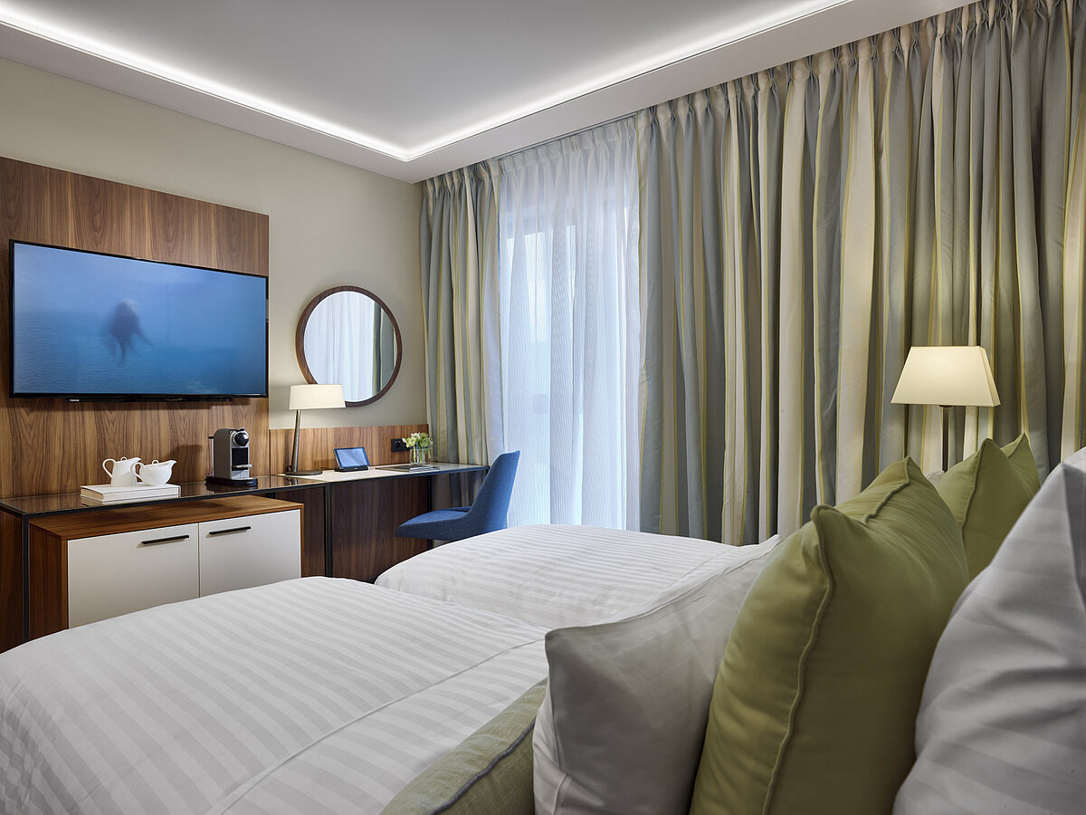 Hotelzimmer im Grand Hotel Savoy