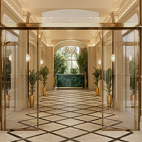 Reception hall at EST Hotel Palais Chotek Vienna