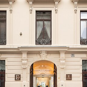 Entrance of EST Hotel Palais Chotek