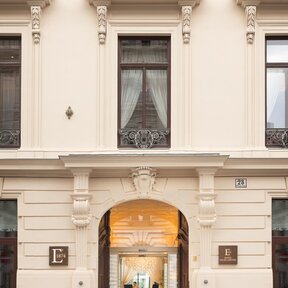 Entrance of EST Hotel Palais Chotek